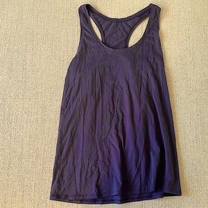 Lululemon racerback tank top dark purple